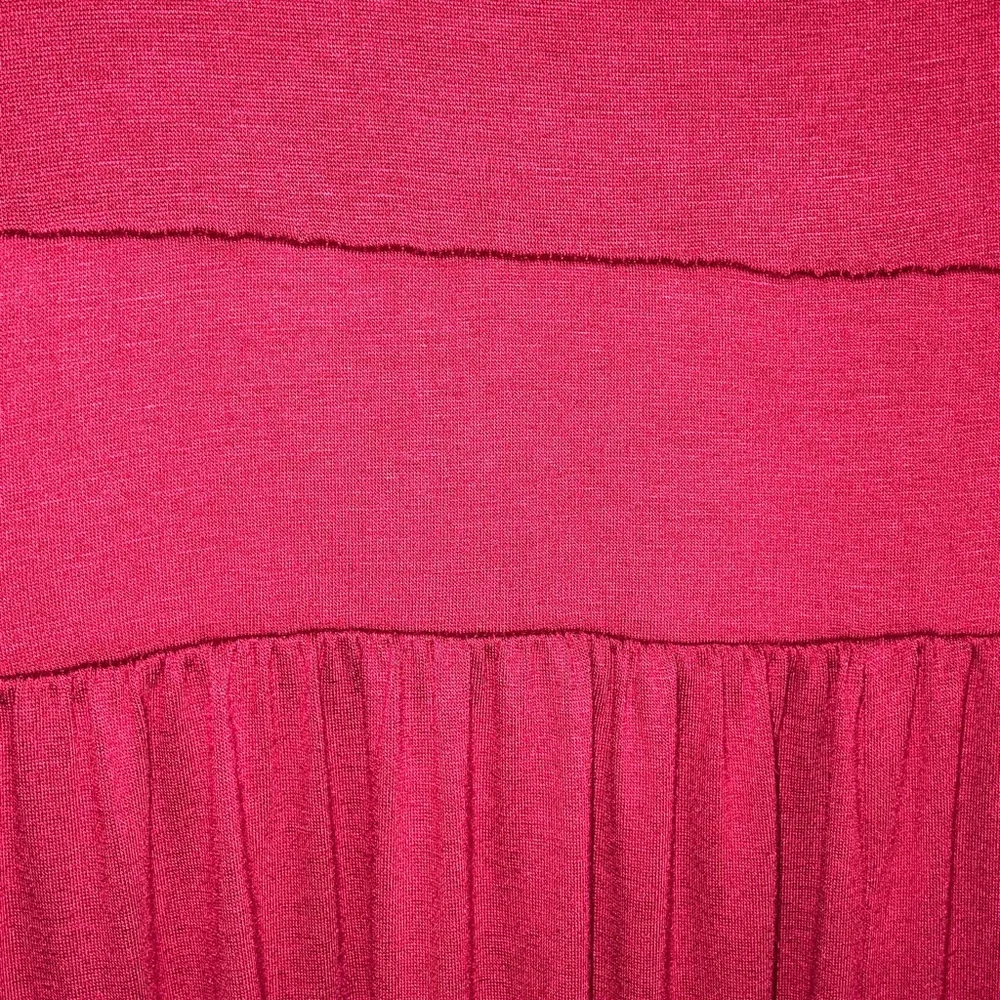 Chic Burgundy Short Sleeve Maxi Dress XL - Picture 11 of 11